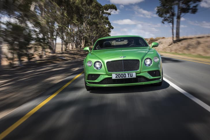 Bentley Continental facelift photo gallery